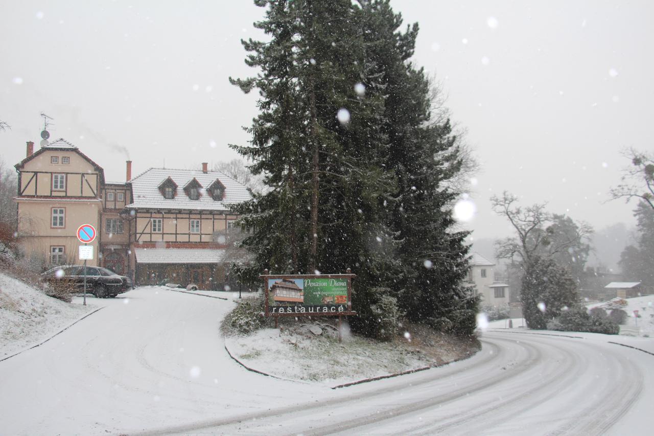 Penzion Diana Teplice nad Bečvou エクステリア 写真
